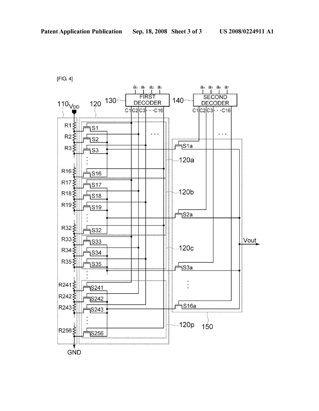 DIGITAL/ANALOG CONVERTER - diagram, schematic, and image 04