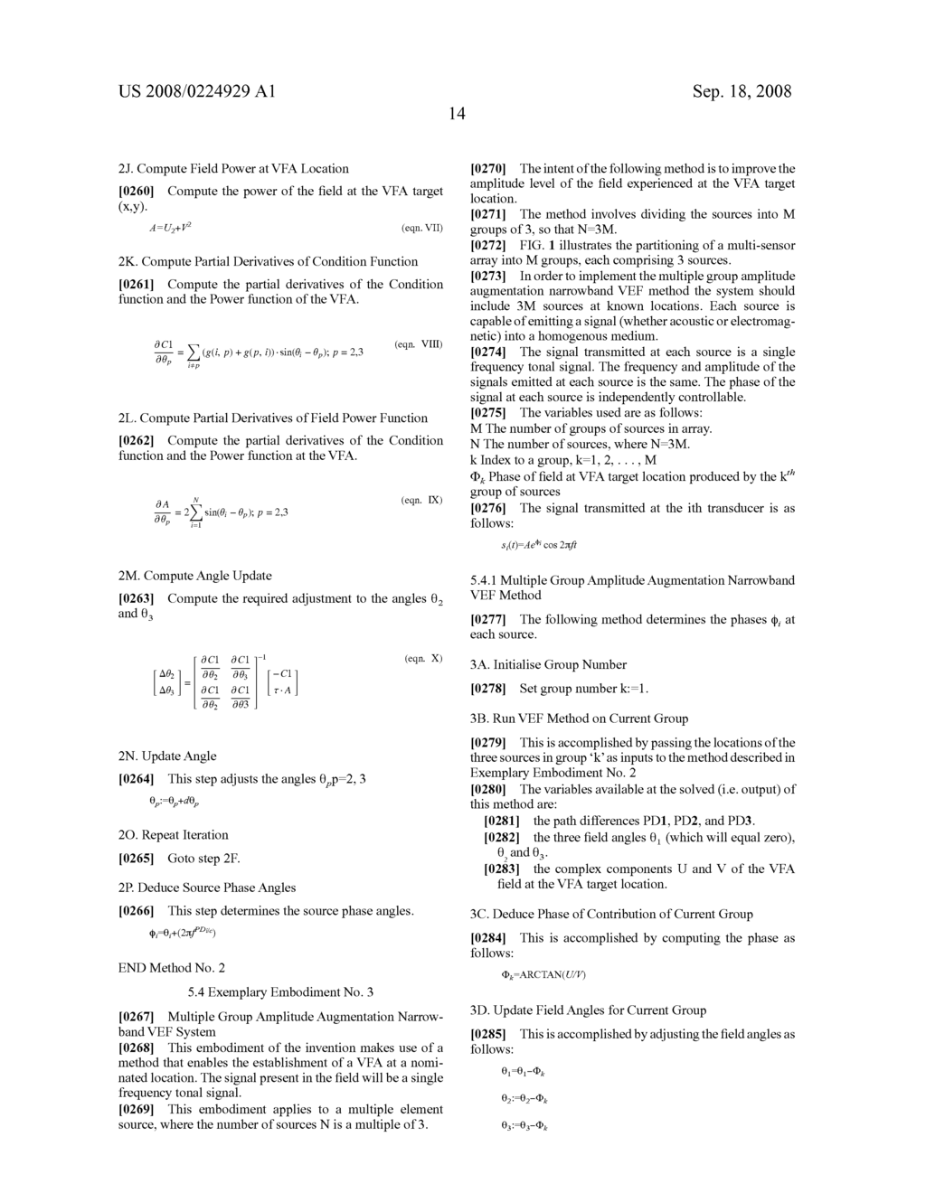 METHOD FOR PRODUCING WAVEFRONTS AT A DESIRED ANGLE - diagram, schematic, and image 24