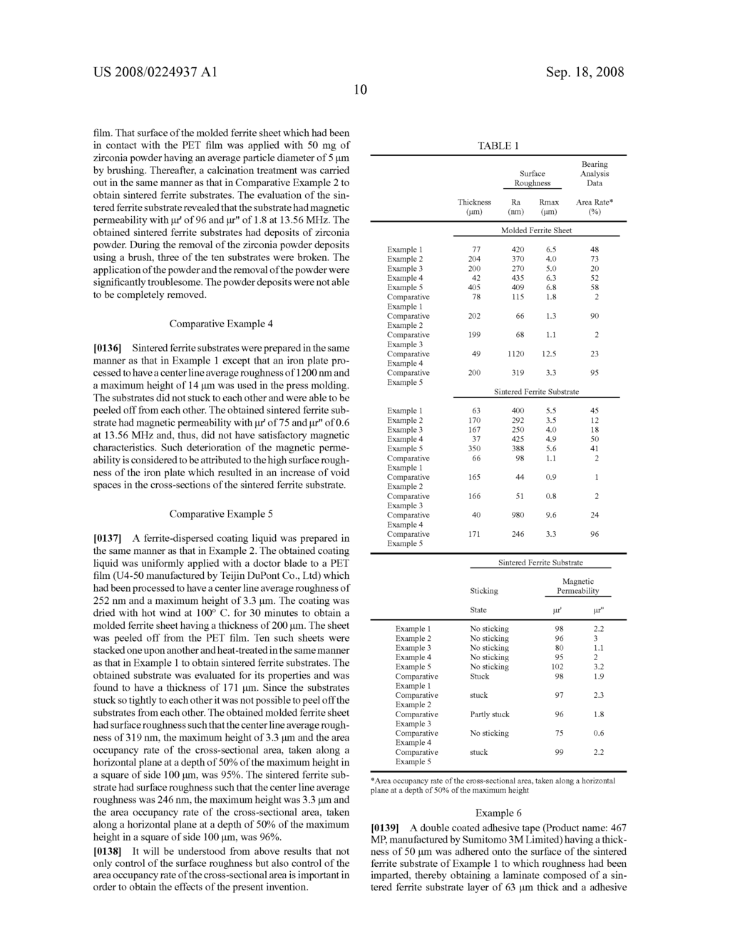 Molded ferrite sheet, sintered ferrite substrate and antenna module - diagram, schematic, and image 23