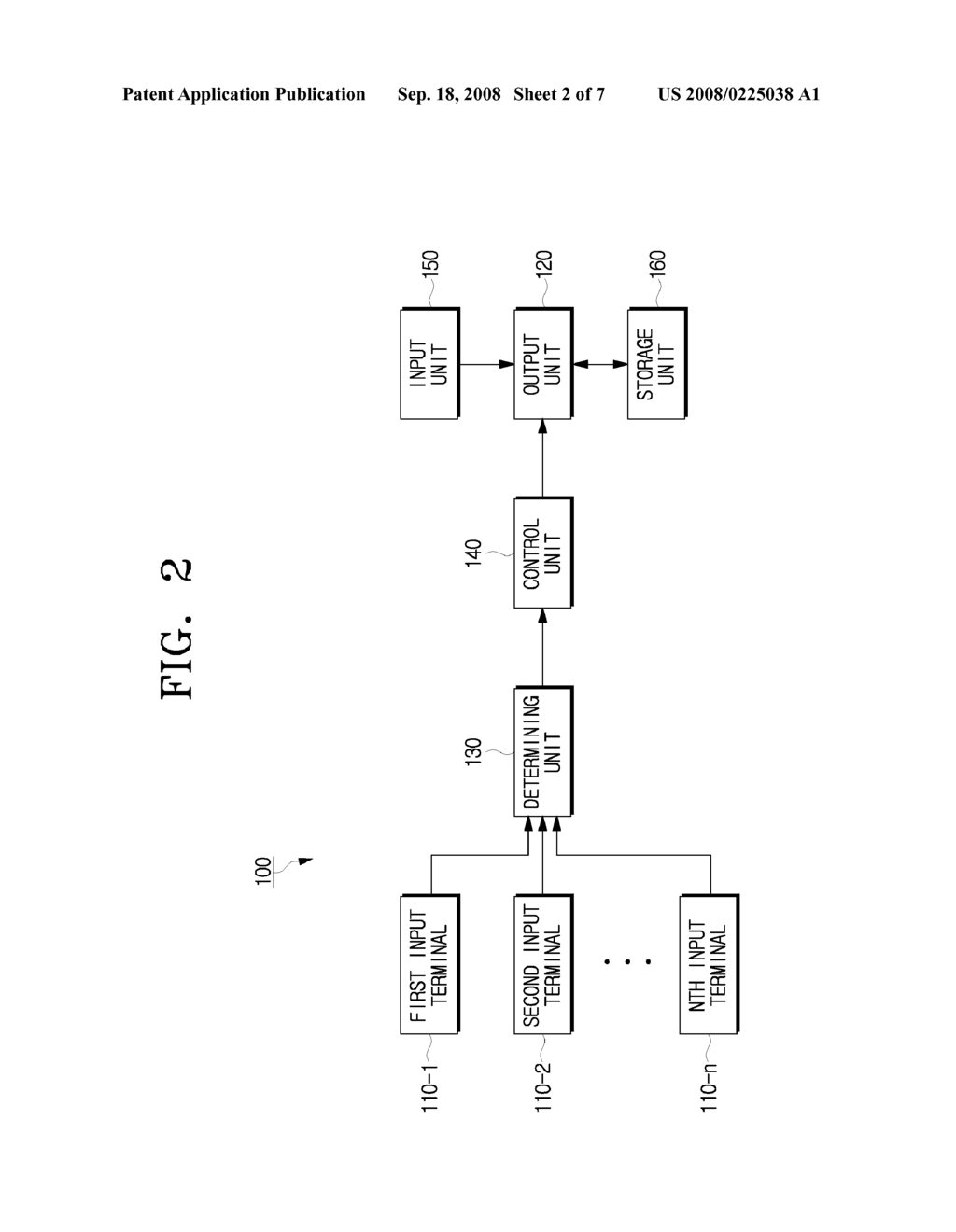 DISPLAY APPARATUS HAVING A PLURALITY OF INPUT TERMINALS AND METHOD THEREOF - diagram, schematic, and image 03