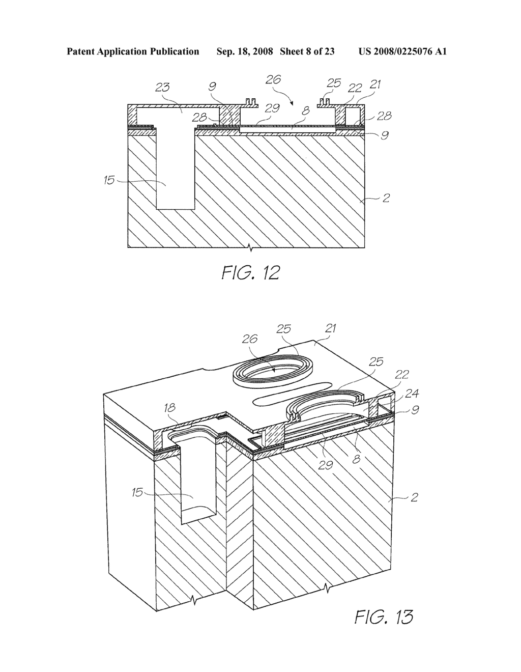 METHOD OF FABRICATING PRINTHEAD HAVING HYDROPHOBIC INK EJECTION FACE - diagram, schematic, and image 09