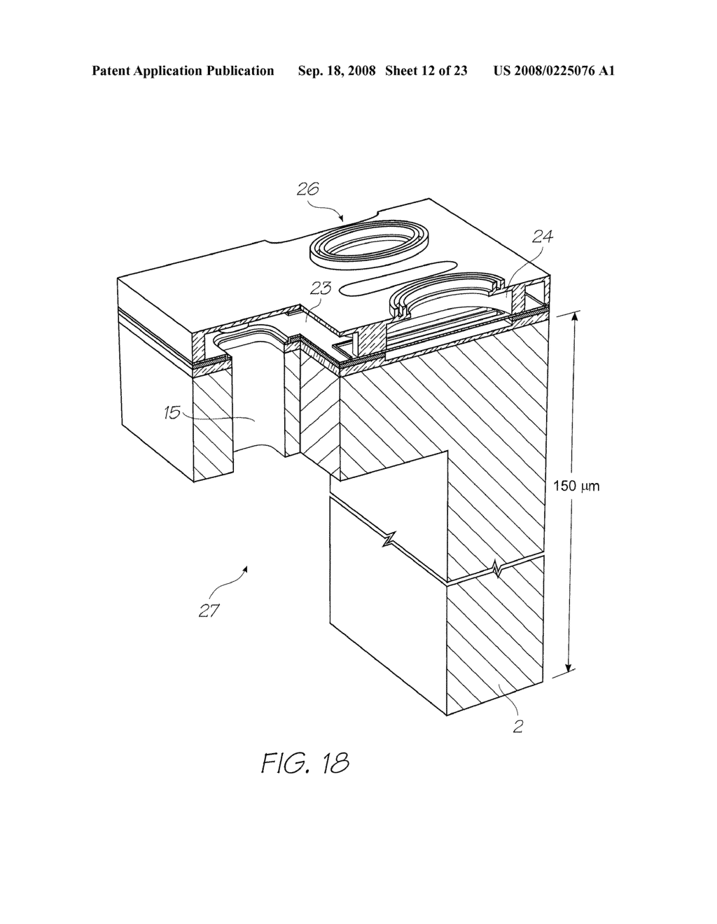 METHOD OF FABRICATING PRINTHEAD HAVING HYDROPHOBIC INK EJECTION FACE - diagram, schematic, and image 13