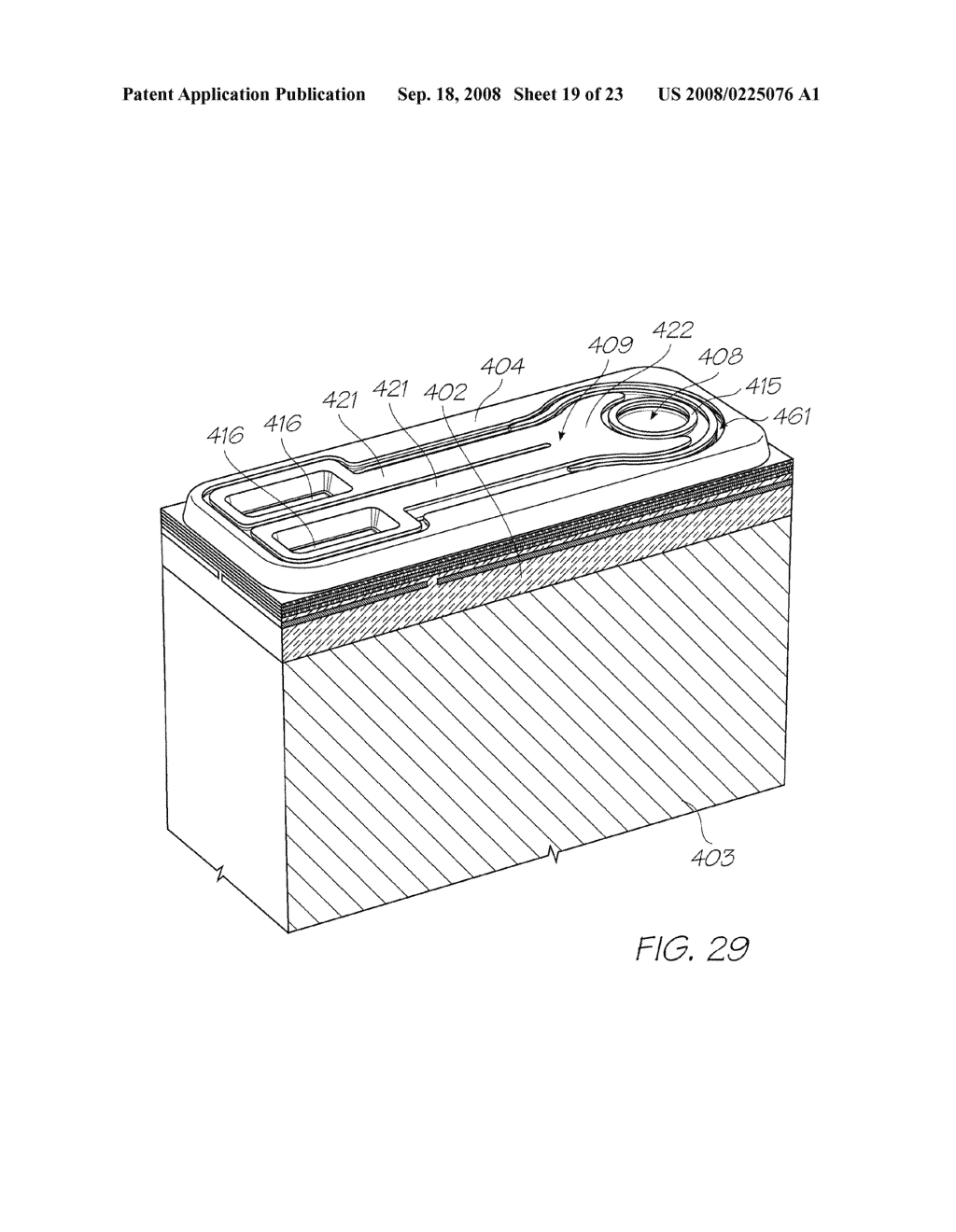 METHOD OF FABRICATING PRINTHEAD HAVING HYDROPHOBIC INK EJECTION FACE - diagram, schematic, and image 20