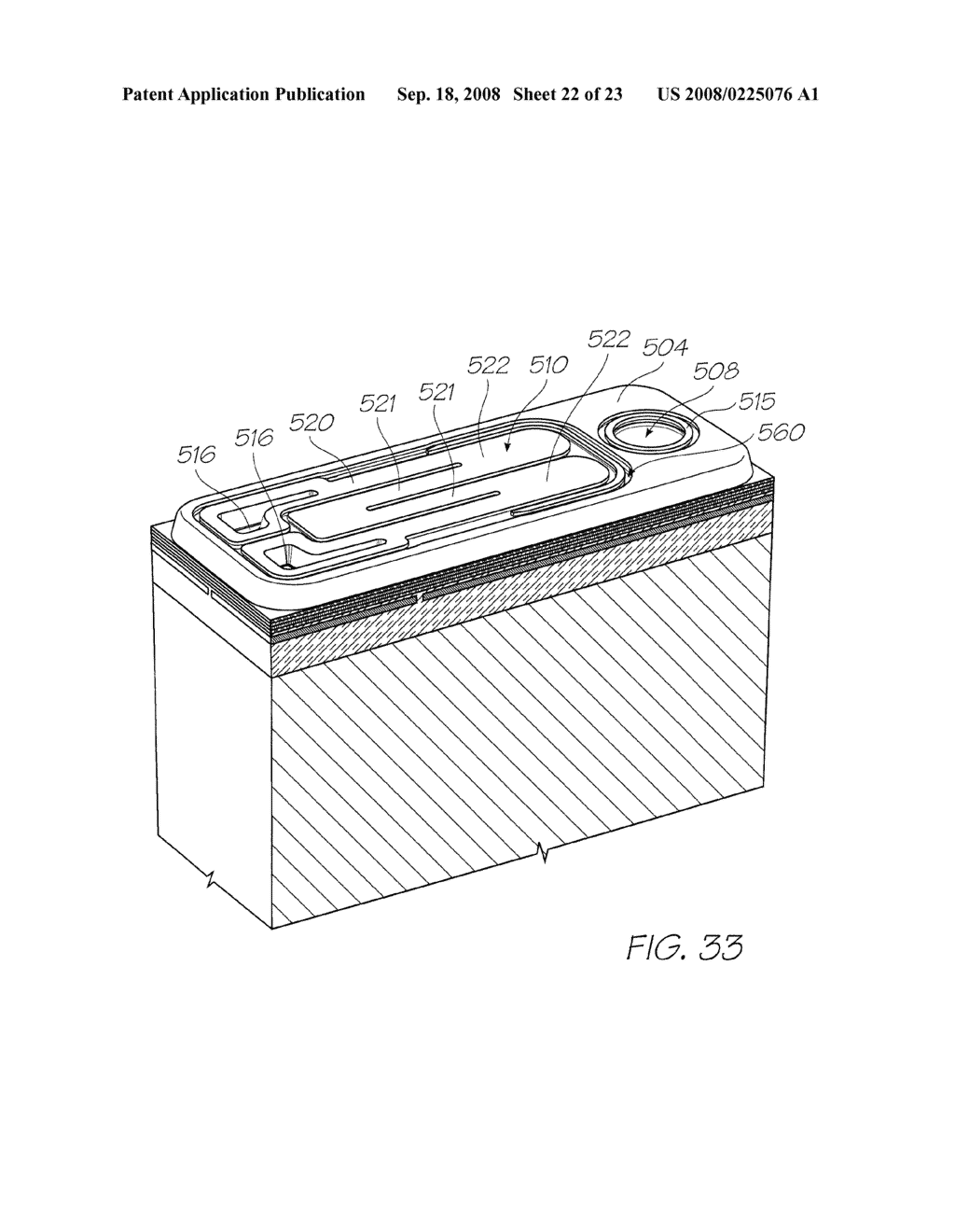 METHOD OF FABRICATING PRINTHEAD HAVING HYDROPHOBIC INK EJECTION FACE - diagram, schematic, and image 23