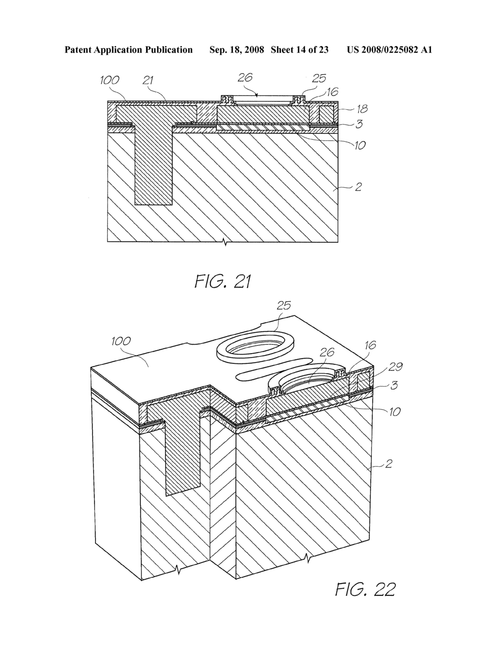 Printhead having hydrophobic polymer coated on ink ejection face - diagram, schematic, and image 15