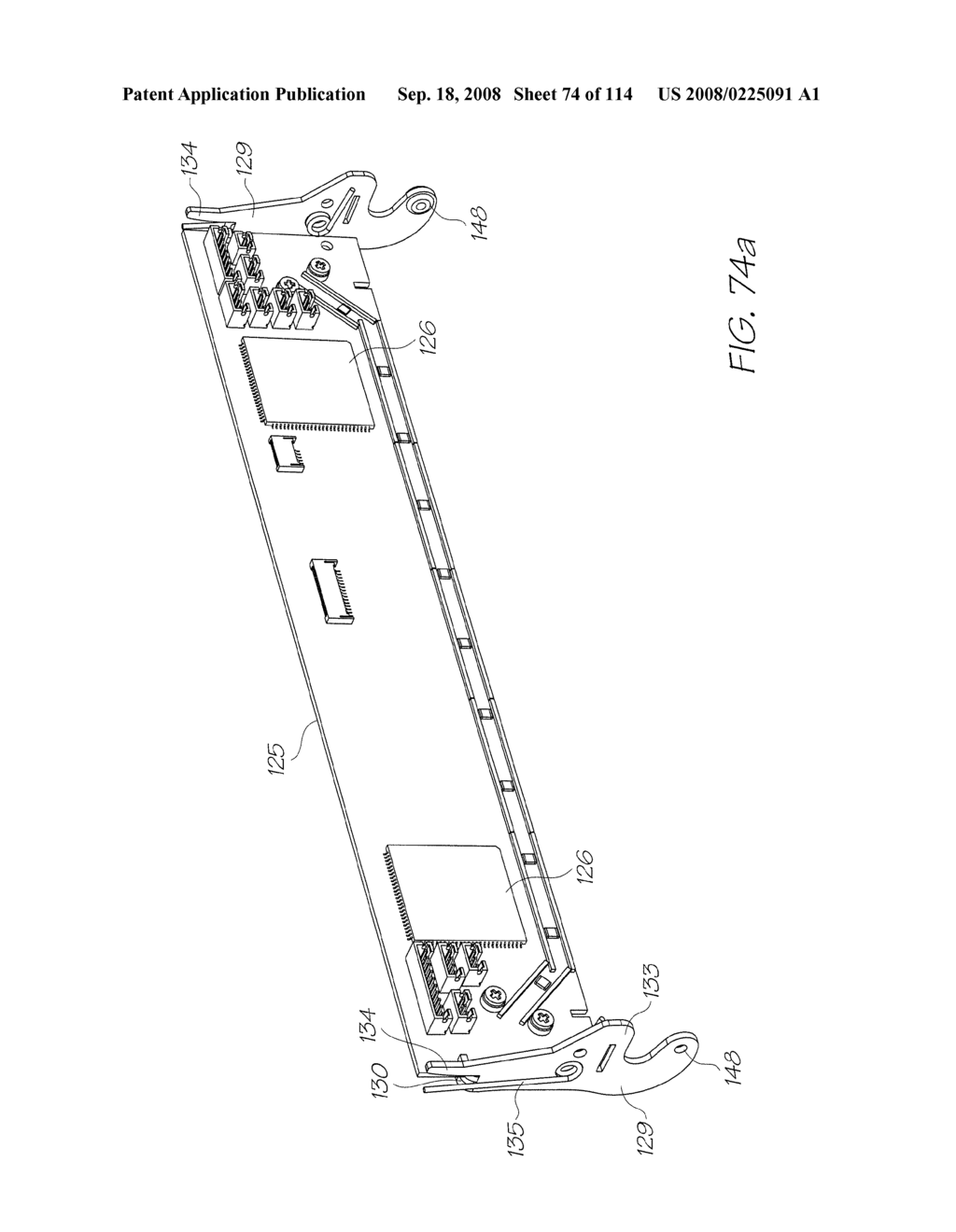 CARTRIDGE UNIT HAVING CAPPED PRINTHEAD WITH MULTIPLE INK STORAGE CAPACITY - diagram, schematic, and image 75