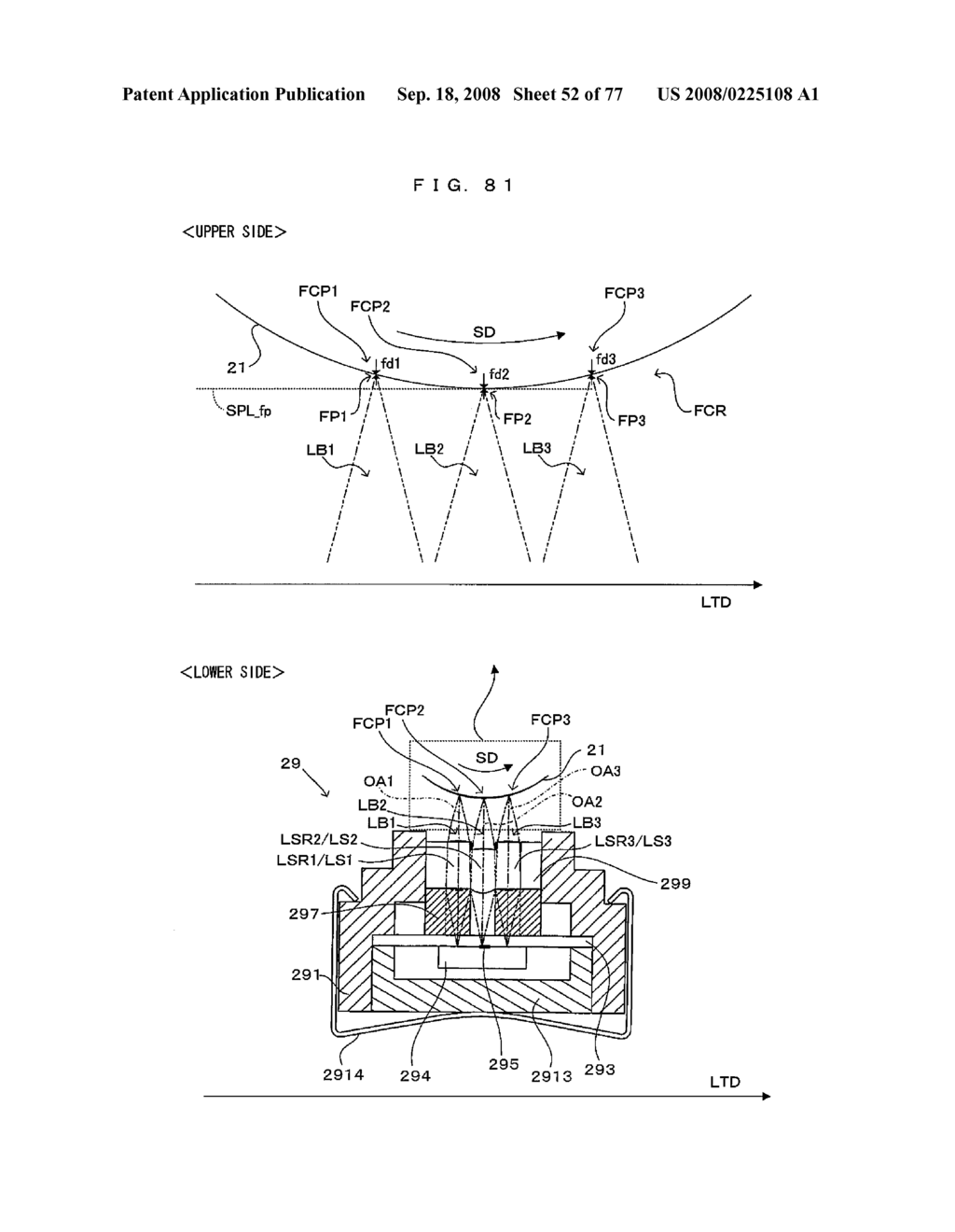 Line Head and an Image Forming Apparatus Using the Line Head - diagram, schematic, and image 53