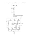 Digital image processing apparatus with rotating display device diagram and image