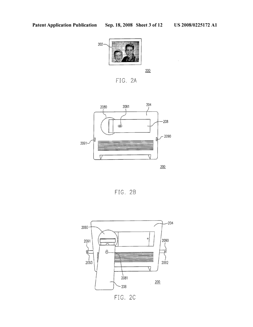 DIGITAL PHOTO DISPLAY WITH DETACHABLE PHOTO FRAME - diagram, schematic, and image 04