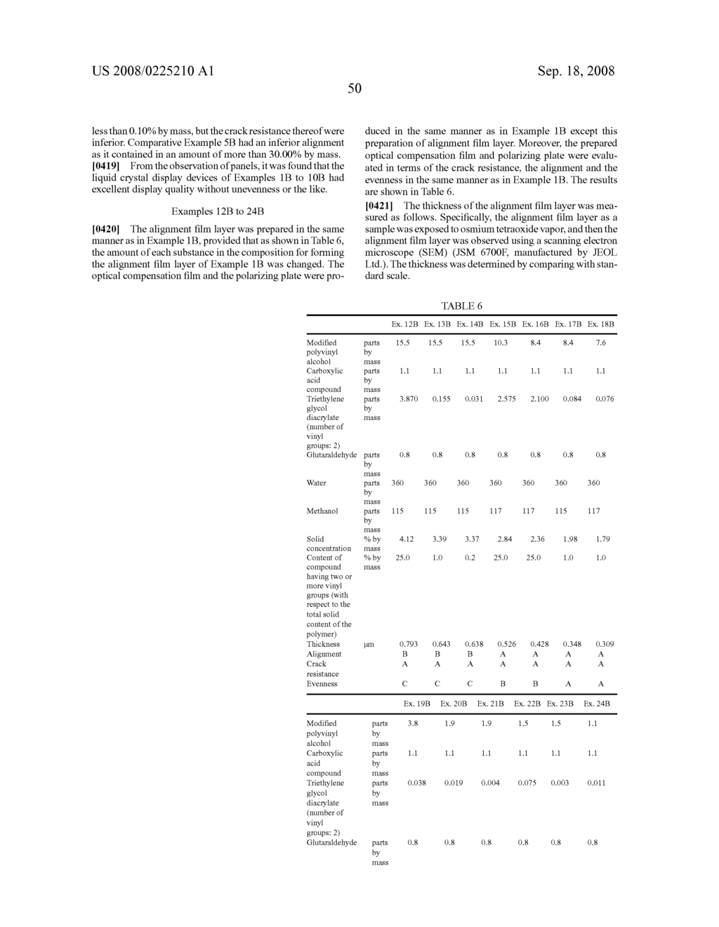 Optical Compensation Film, Polarizing Plate, and Liquid Crystal Display Device - diagram, schematic, and image 52