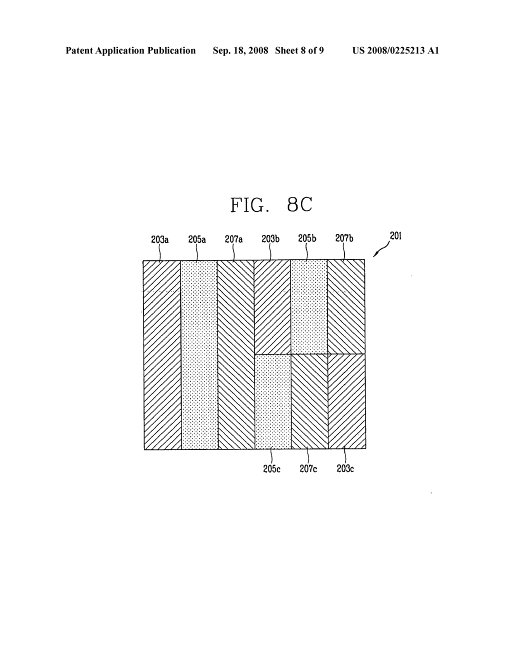 Color filters of liquid crystal display and method for fabricating the same - diagram, schematic, and image 09