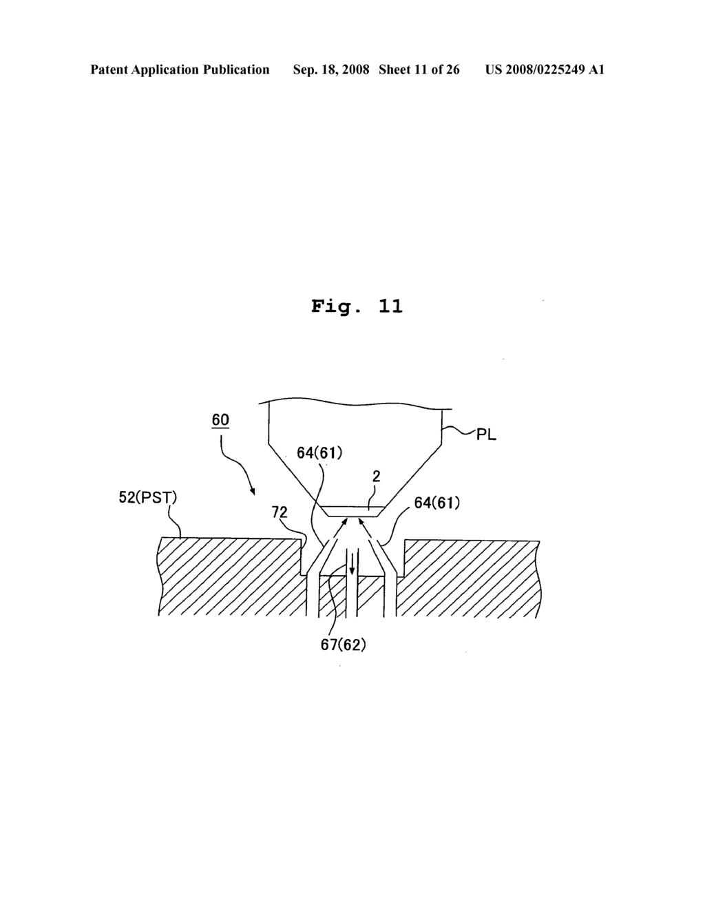 Exposure apparatus and method for producing device - diagram, schematic, and image 12