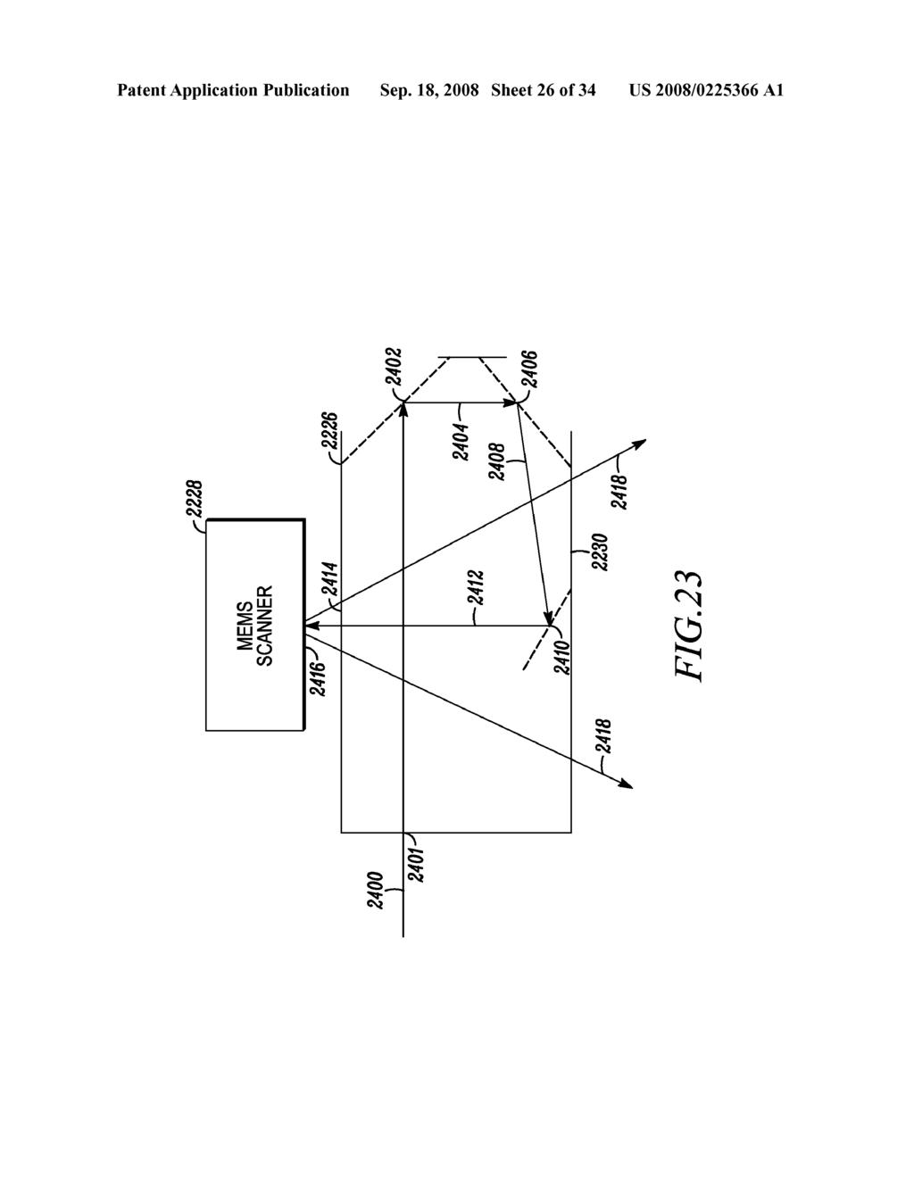 Distortion and Polarization Alteration in MEMS Based Projectors or the Like - diagram, schematic, and image 27