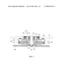 Clamping Device of Spindle Motor diagram and image