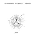 Clamping Device of Spindle Motor diagram and image