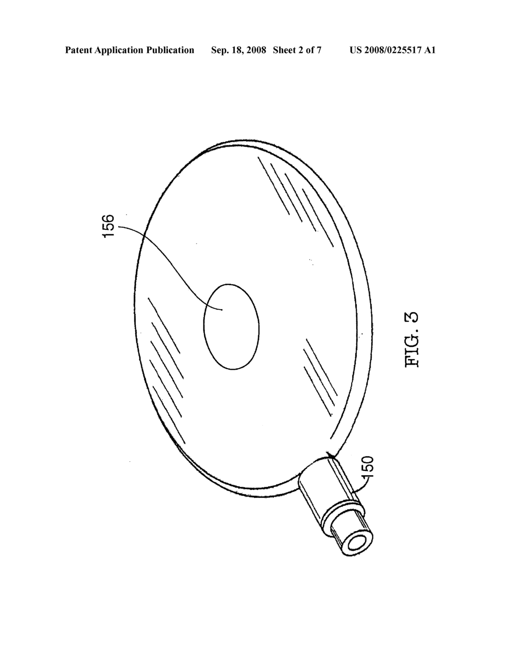 Showerhead with Turbine Driven Light Source - diagram, schematic, and image 03