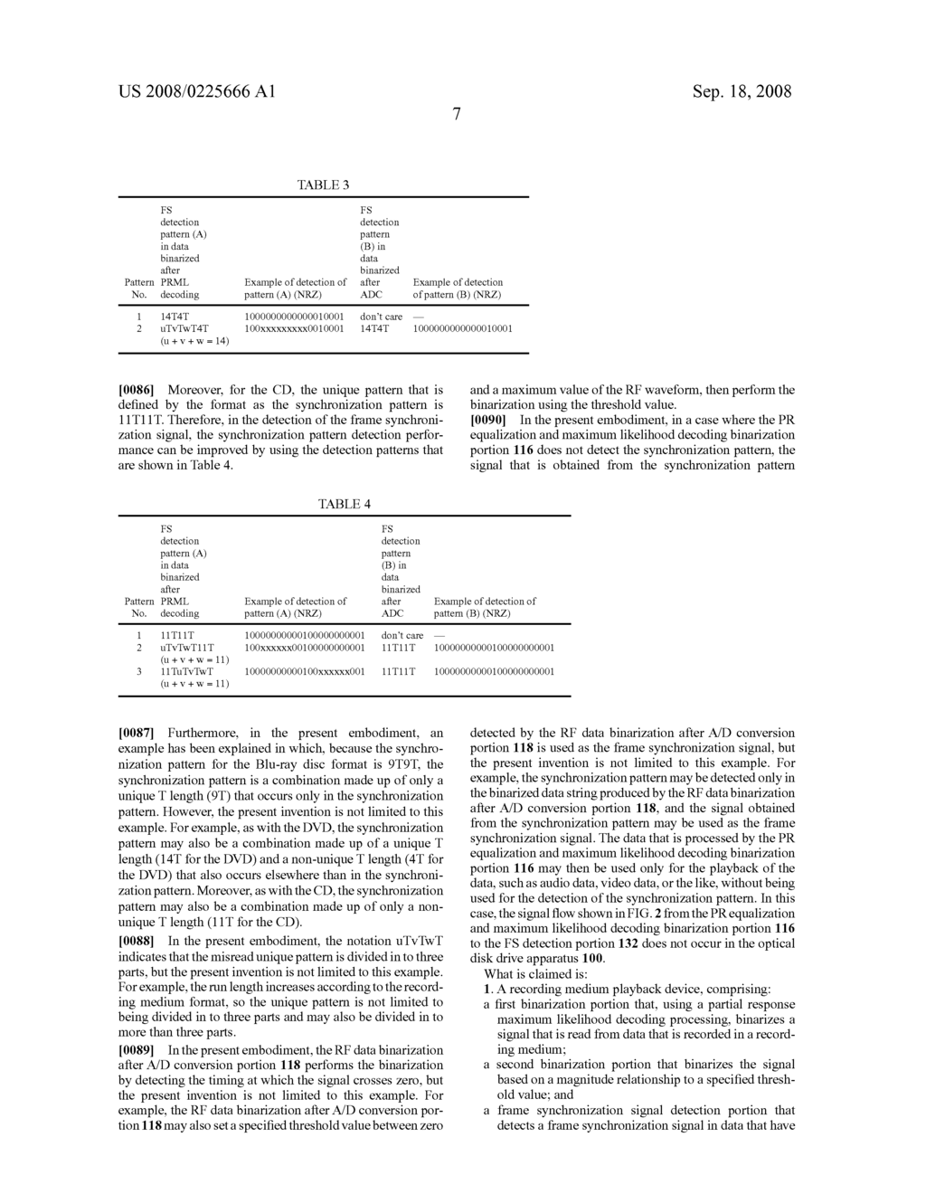 RECORDING MEDIUM PLAYBACK DEVICE AND RECORDING MEDIUM PLAYBACK METHOD - diagram, schematic, and image 21