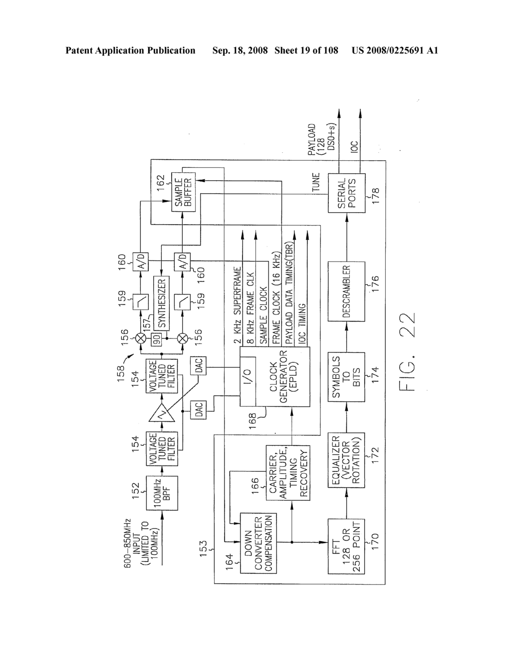 SYSTEMS AND METHOD FOR ORTHOGONAL FREQUENCY DIVISIONAL MULTIPLEXING - diagram, schematic, and image 21