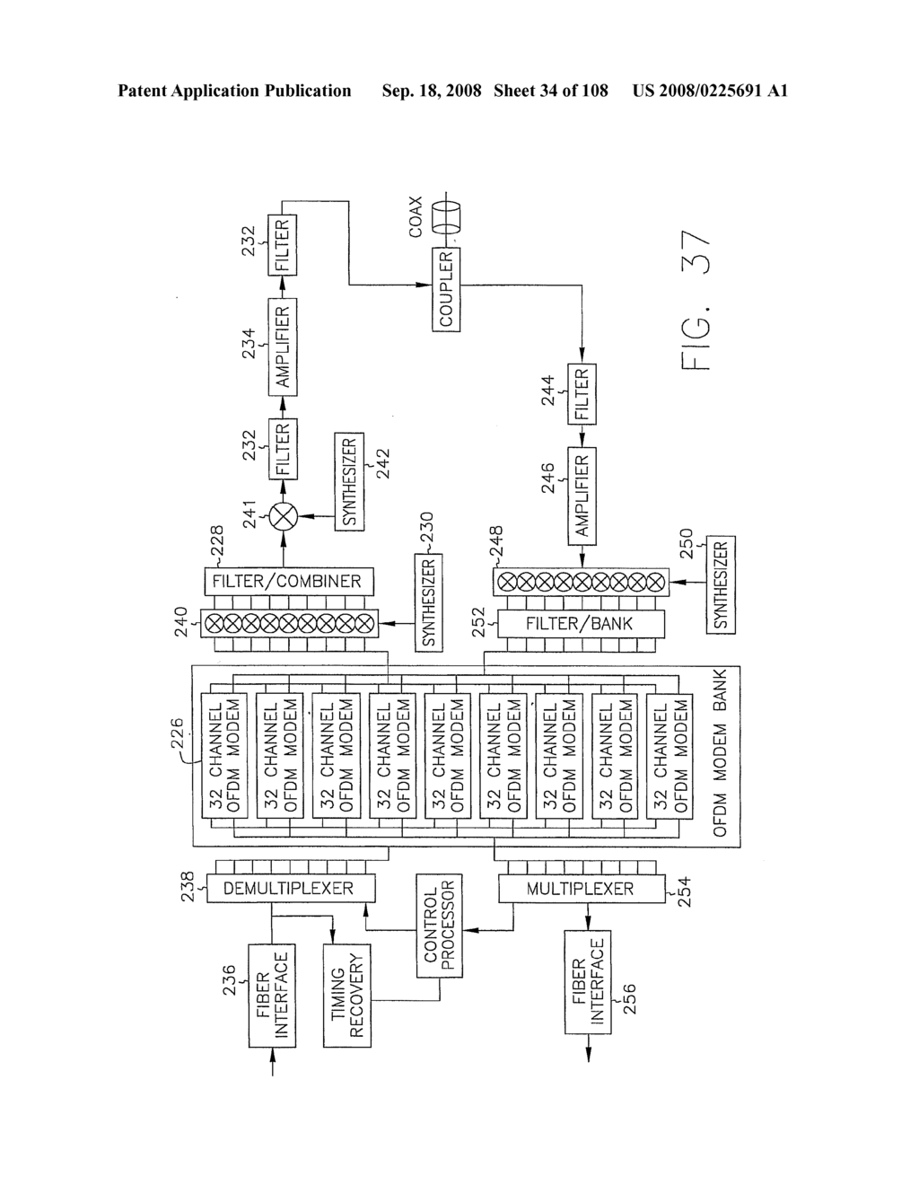 SYSTEMS AND METHOD FOR ORTHOGONAL FREQUENCY DIVISIONAL MULTIPLEXING - diagram, schematic, and image 36