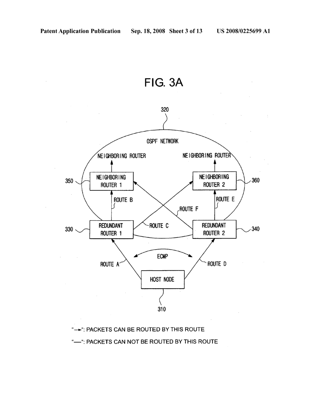 Router and method of supporting nonstop packet forwarding on system redundant network - diagram, schematic, and image 04