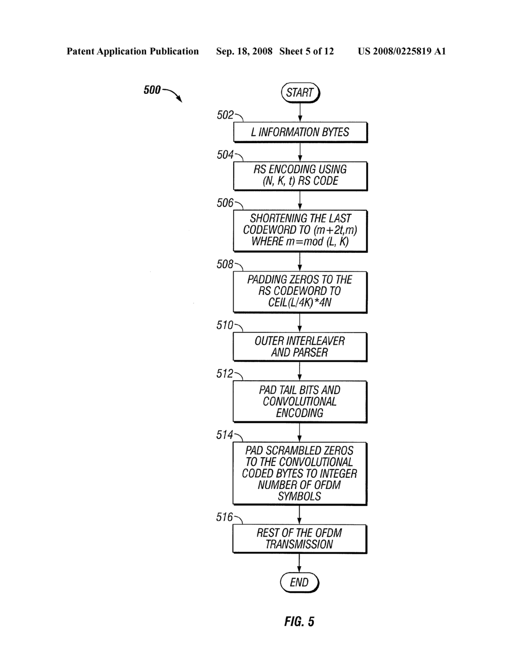 SYSTEM AND METHOD FOR PROCESSING WIRELESS HIGH DEFINITION VIDEO DATA USING A SHORTENED LAST CODEWORD - diagram, schematic, and image 06