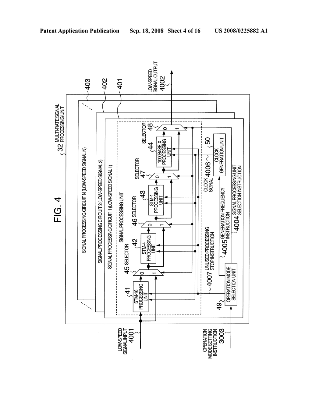 MULTIPLEXED OPTICAL SIGNAL TRANSMISSION APPARATUS - diagram, schematic, and image 05