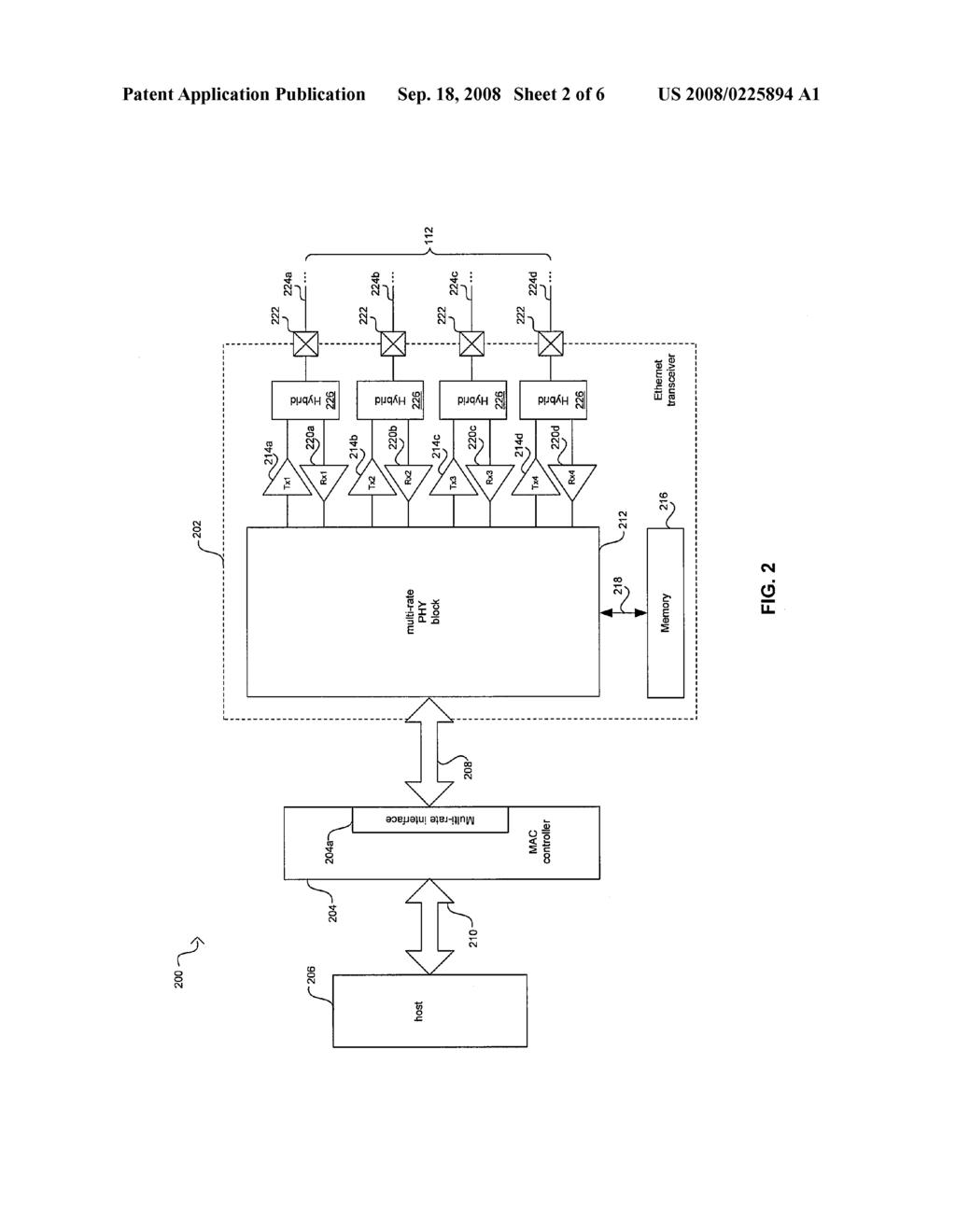 METHOD AND SYSTEM FOR REDUCING TRANSCEIVER POWER VIA A VARIABLE NUMBER OF CHANNELS - diagram, schematic, and image 03