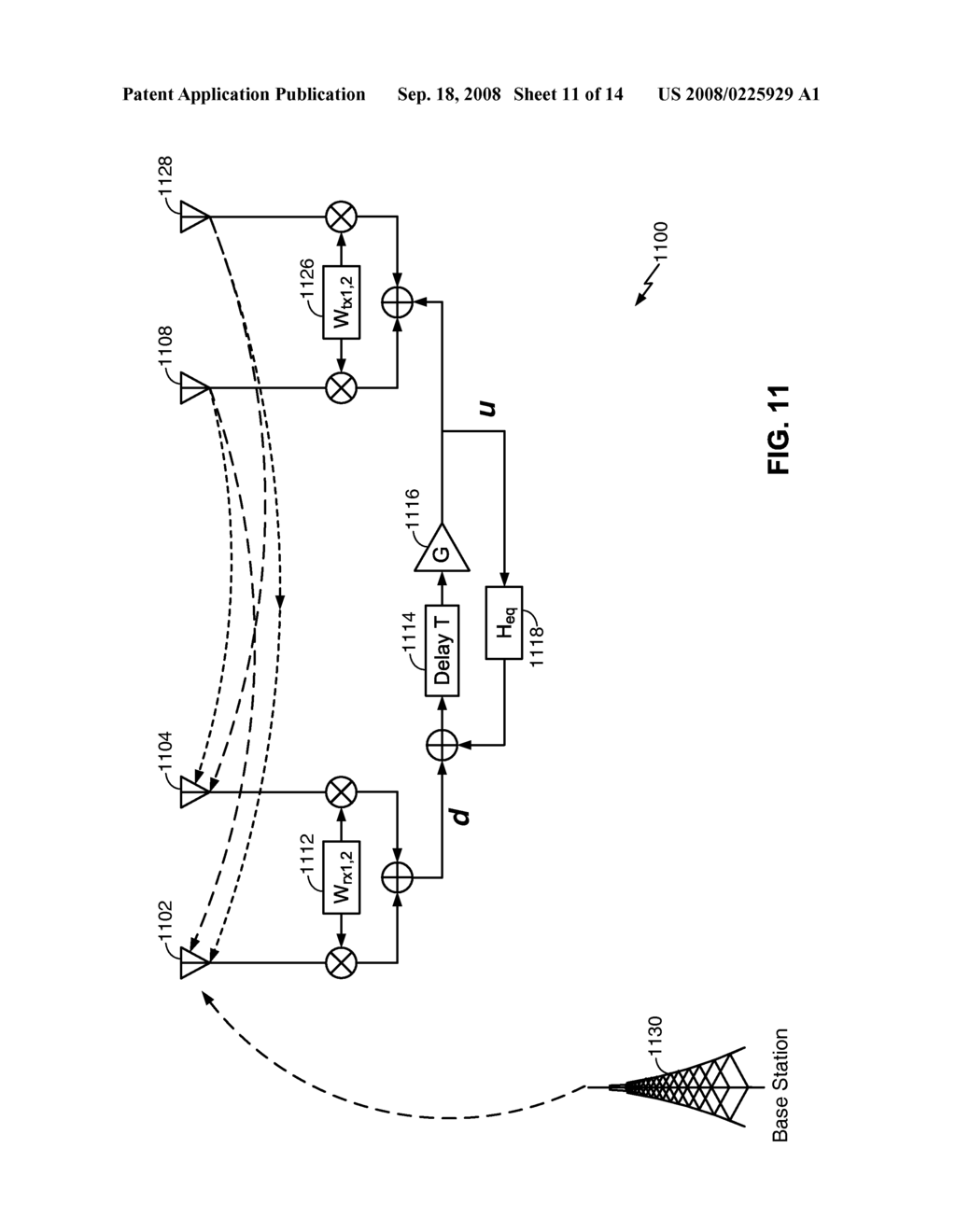 Closed Form Calculation of Temporal Equalizer Weights Used in a Repeater Transmitter Leakage Cancellation System - diagram, schematic, and image 12