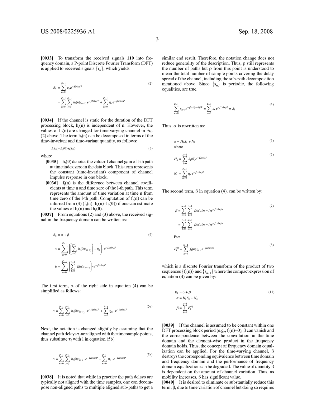 FREQUENCY DOMAIN EQUALIZATION FOR TIME VARYING CHANNELS - diagram, schematic, and image 15