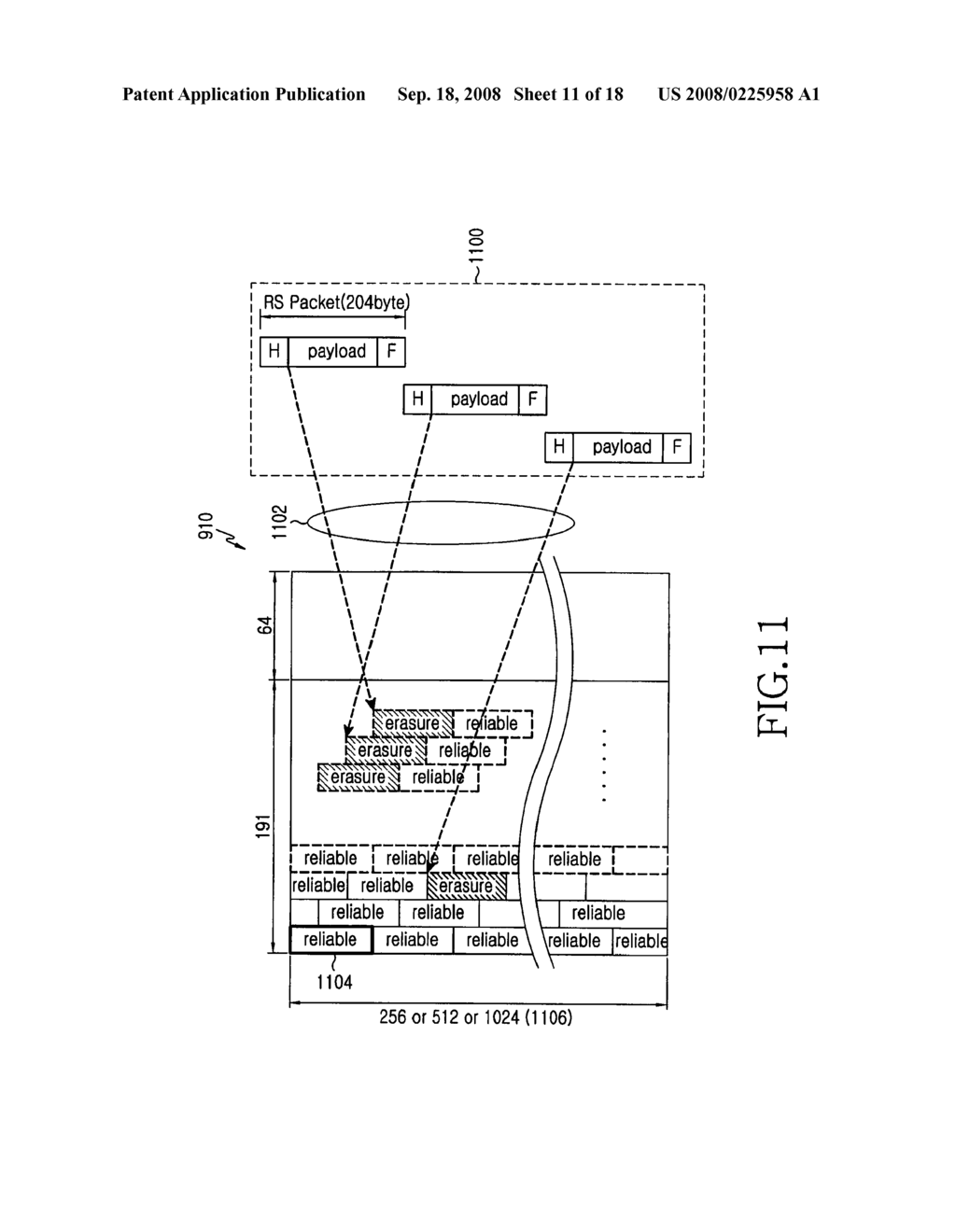 METHOD AND APPARATUS FOR DECODING DATA IN RECEIVER OF A DIGITAL BROADCASTING SYSTEM - diagram, schematic, and image 12