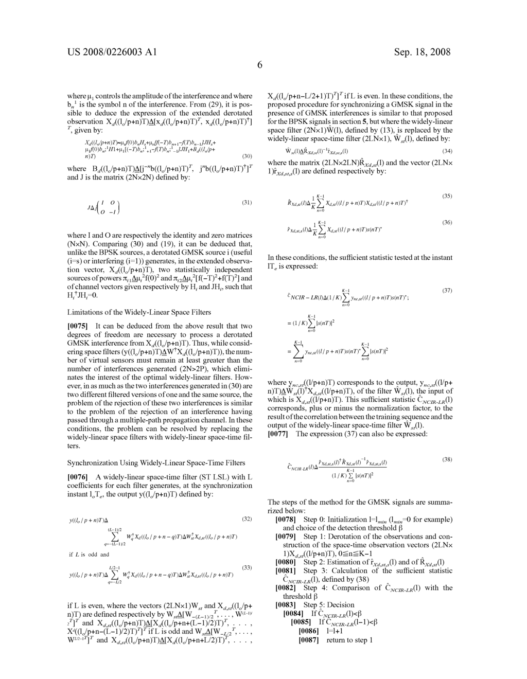 Method and Device for Synchronizing Rectilinear or Quasi-Rectilinear Links in the Presence of Interference - diagram, schematic, and image 09