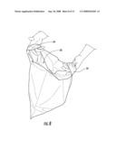 BAG WITH INTEGRAL CLOSURE MECHANISM diagram and image