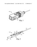 REMOTE GRIP OPTICAL FIBER CONNECTOR diagram and image