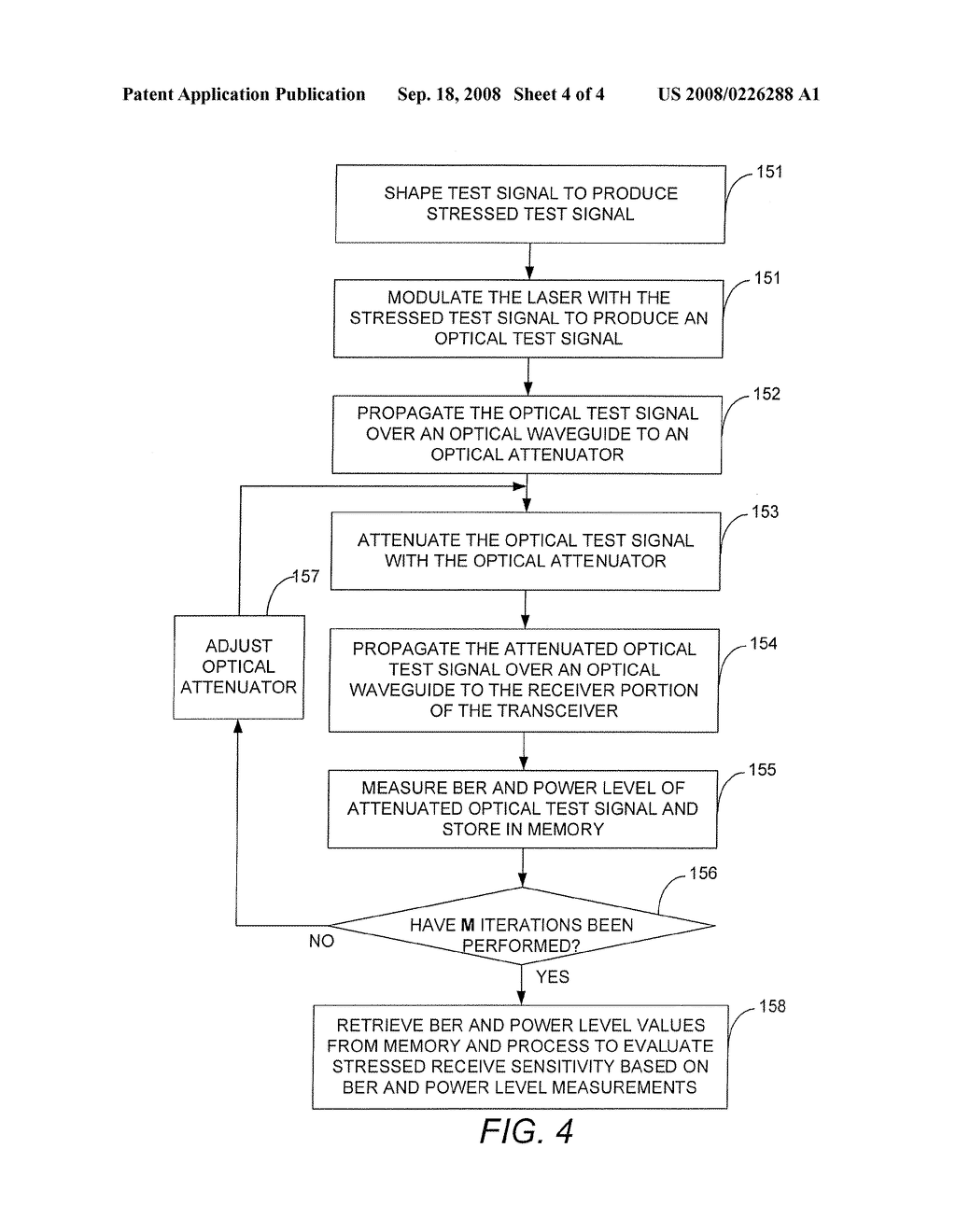 METHOD AND APPARATUS FOR PERFORMING RECEIVER SENSITIVITY TESTING AND STRESSED RECEIVE SENSITIVITY TESTING IN A TRANSCEIVER - diagram, schematic, and image 05