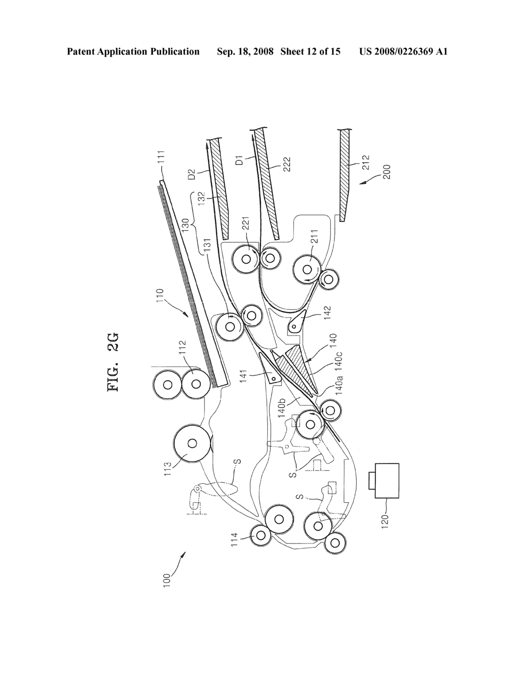 APPARATUS FOR SCANNING DUPLEX DOCUMENT AND METHOD OF SCANNING DUPLEX DOCUMENT USING THE SAME - diagram, schematic, and image 13