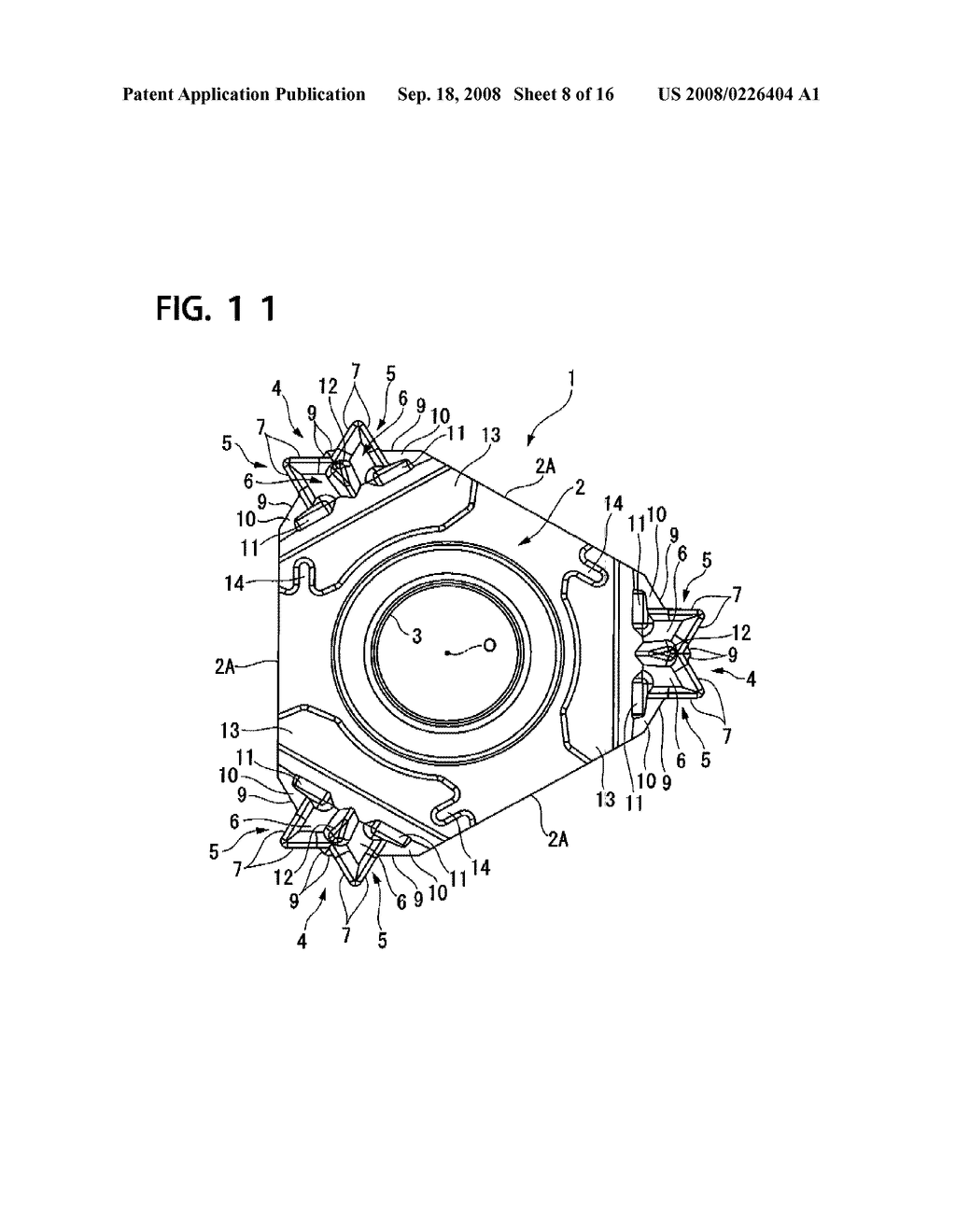 THREAD CUTTING INSERT - diagram, schematic, and image 09