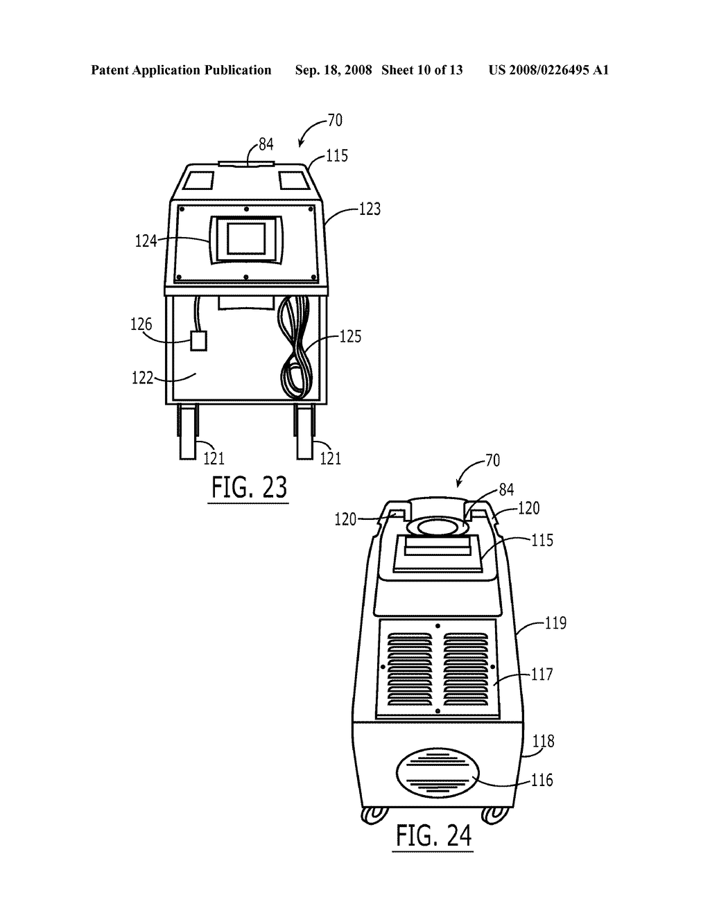 Ultrasonic Sanitation and Disinfecting Device and Associated Methods - diagram, schematic, and image 11