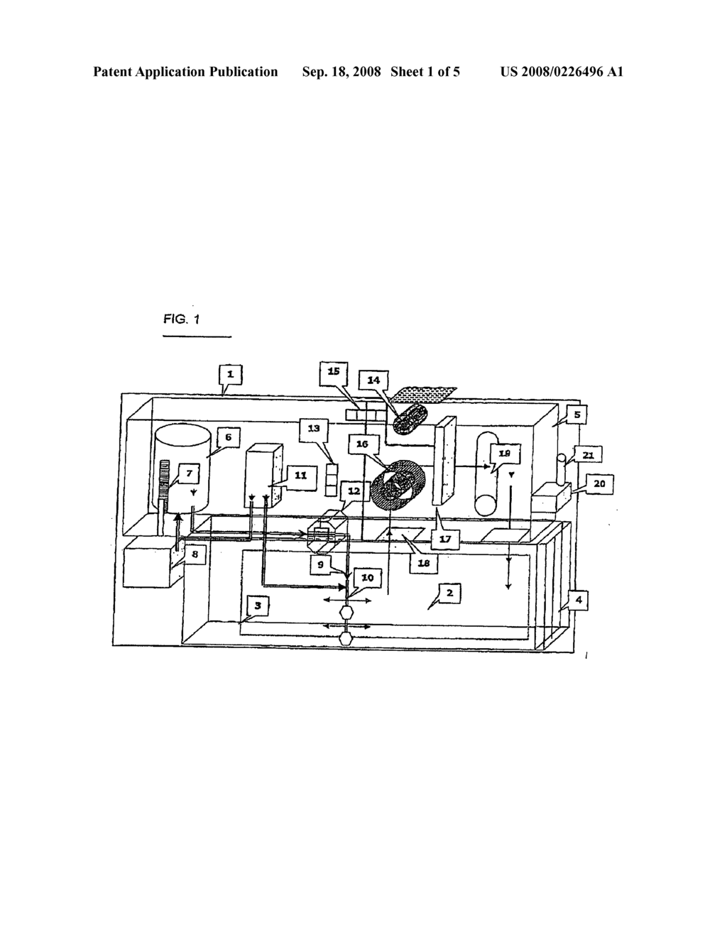 Systemic Method For Proximity Hygiene and Device With Low-Temperature Sanitizing Chamber in Particular For Food Products - diagram, schematic, and image 02