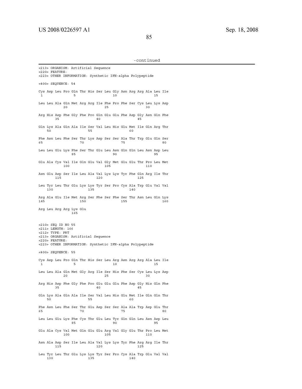 EVOLVED INTERFERON-ALPHA POLYPEPTIDES - diagram, schematic, and image 113