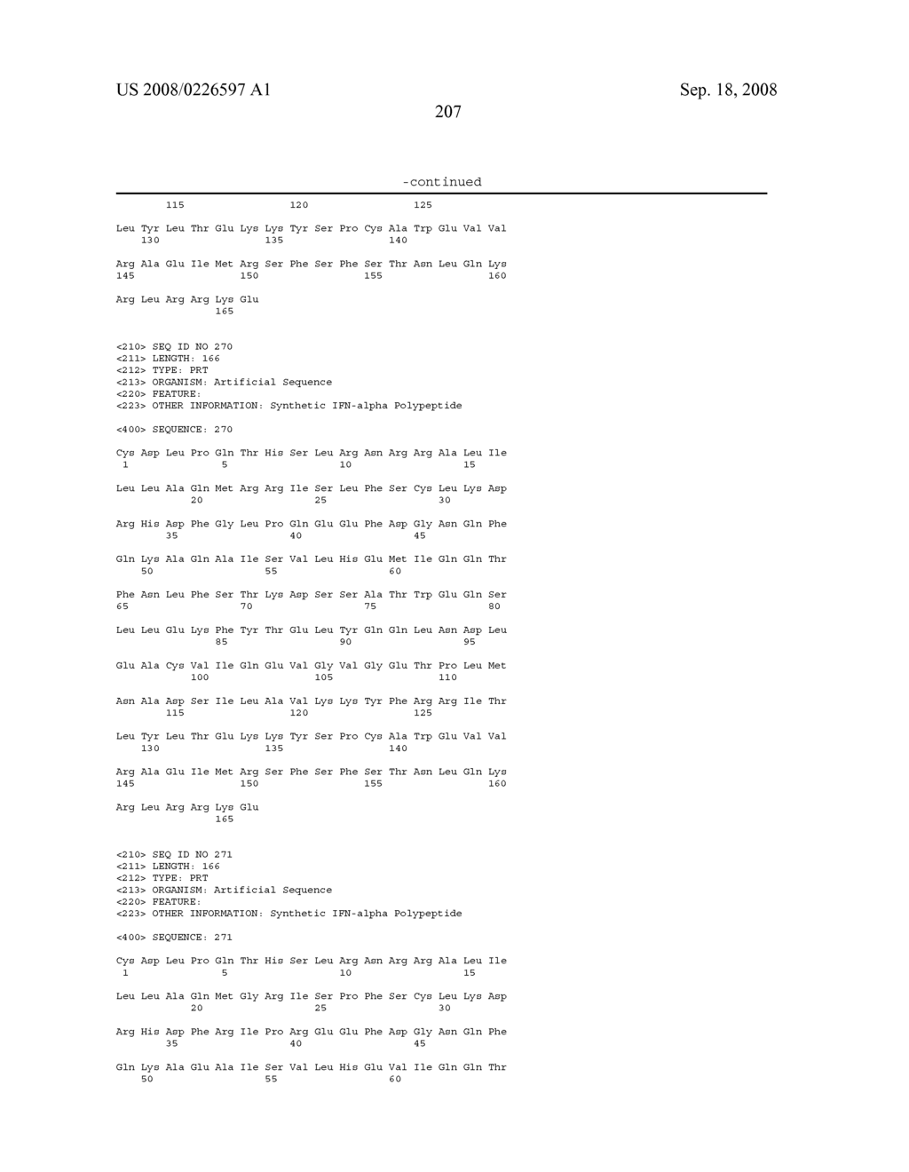 EVOLVED INTERFERON-ALPHA POLYPEPTIDES - diagram, schematic, and image 235