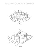 Drug delivery and method having coated microprojections incorporating vasoconstrictors diagram and image