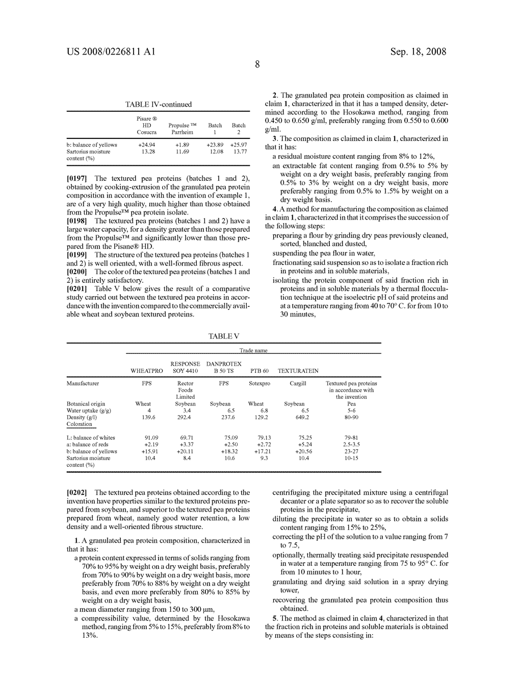 Textured Pea Proteins - diagram, schematic, and image 09