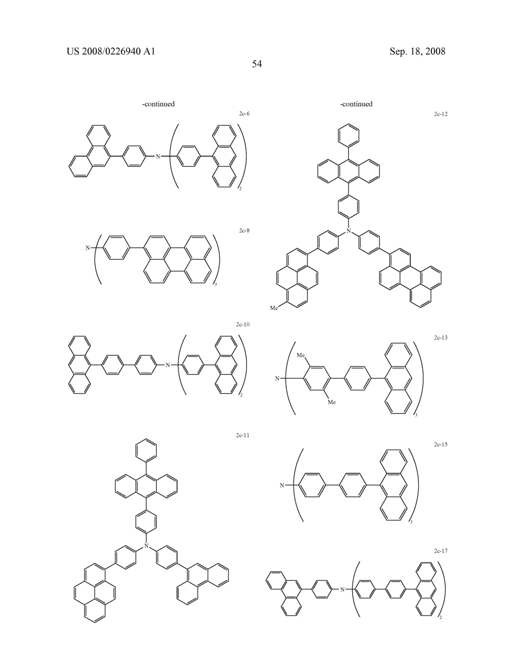 DIBENZO[C,G]TRIPHENYLENE DERIVATIVE AND ORGANIC ELECTROLUMINESCENCE DEVICE USING THE SAME - diagram, schematic, and image 58