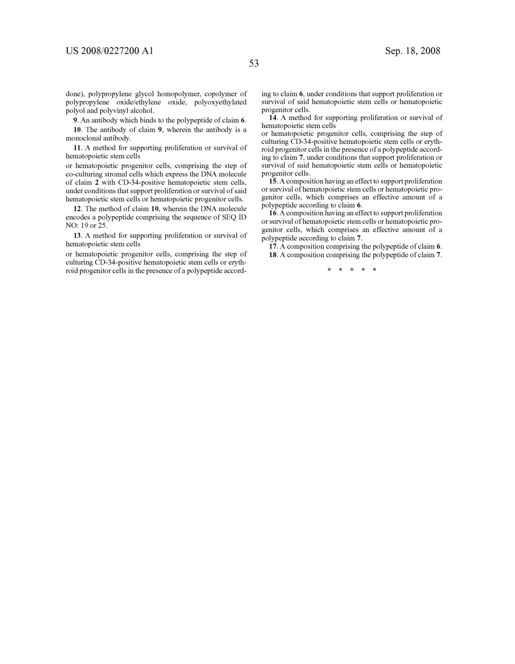 Polypeptide having an activity to support proliferation or survival of hematopoietic stem cell and hematopoietic progenitor cell, and DNA coding for the same - diagram, schematic, and image 64