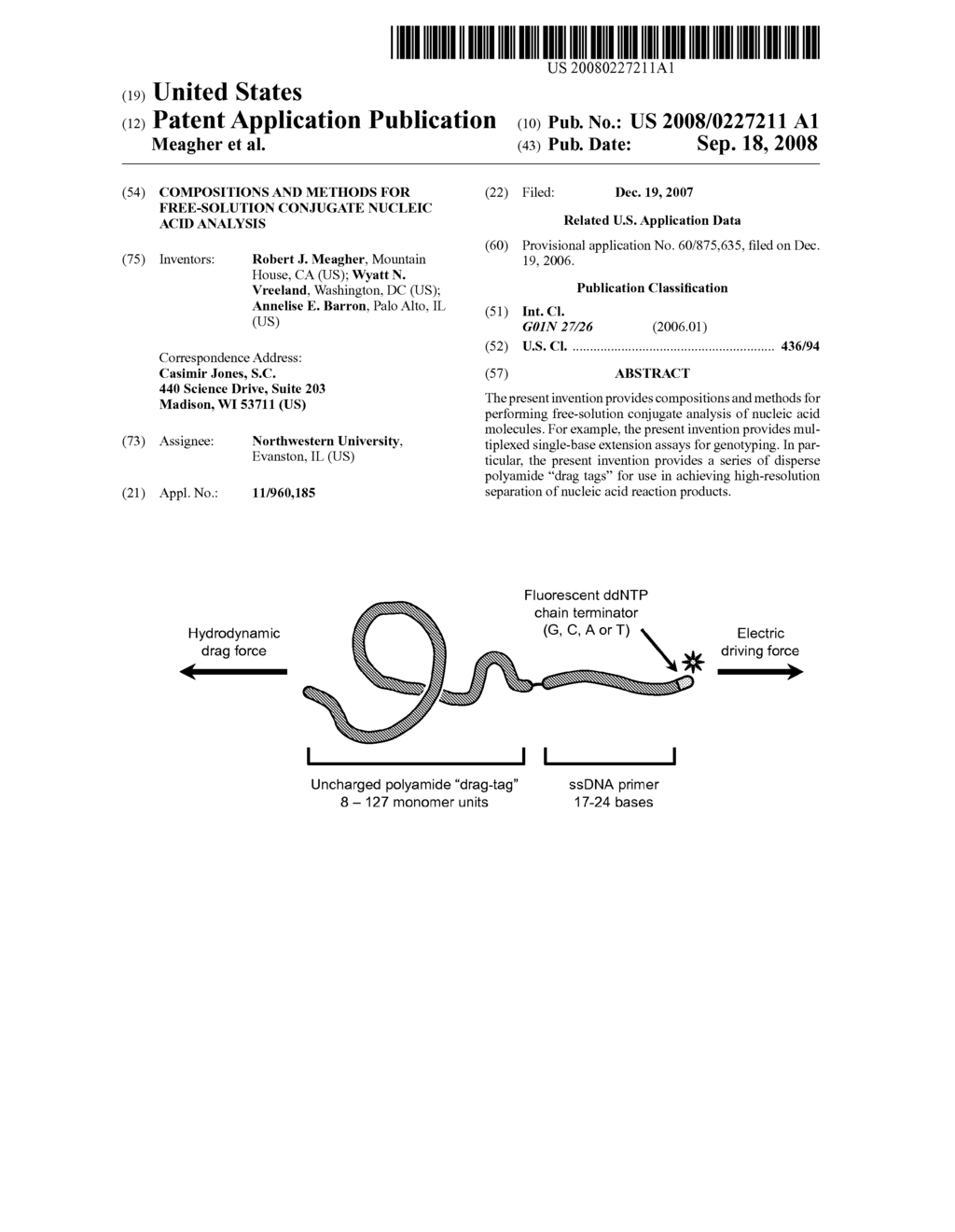 COMPOSITIONS AND METHODS FOR FREE-SOLUTION CONJUGATE NUCLEIC ACID ANALYSIS - diagram, schematic, and image 01