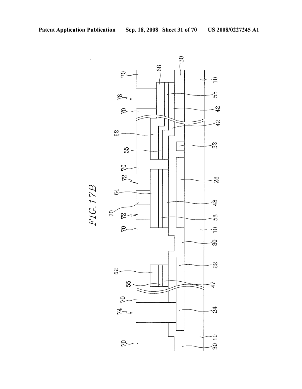 THIN FILM TRANSISTOR ARRAY PANEL AND A METHOD FOR MANUFACTURING THE SAME - diagram, schematic, and image 32