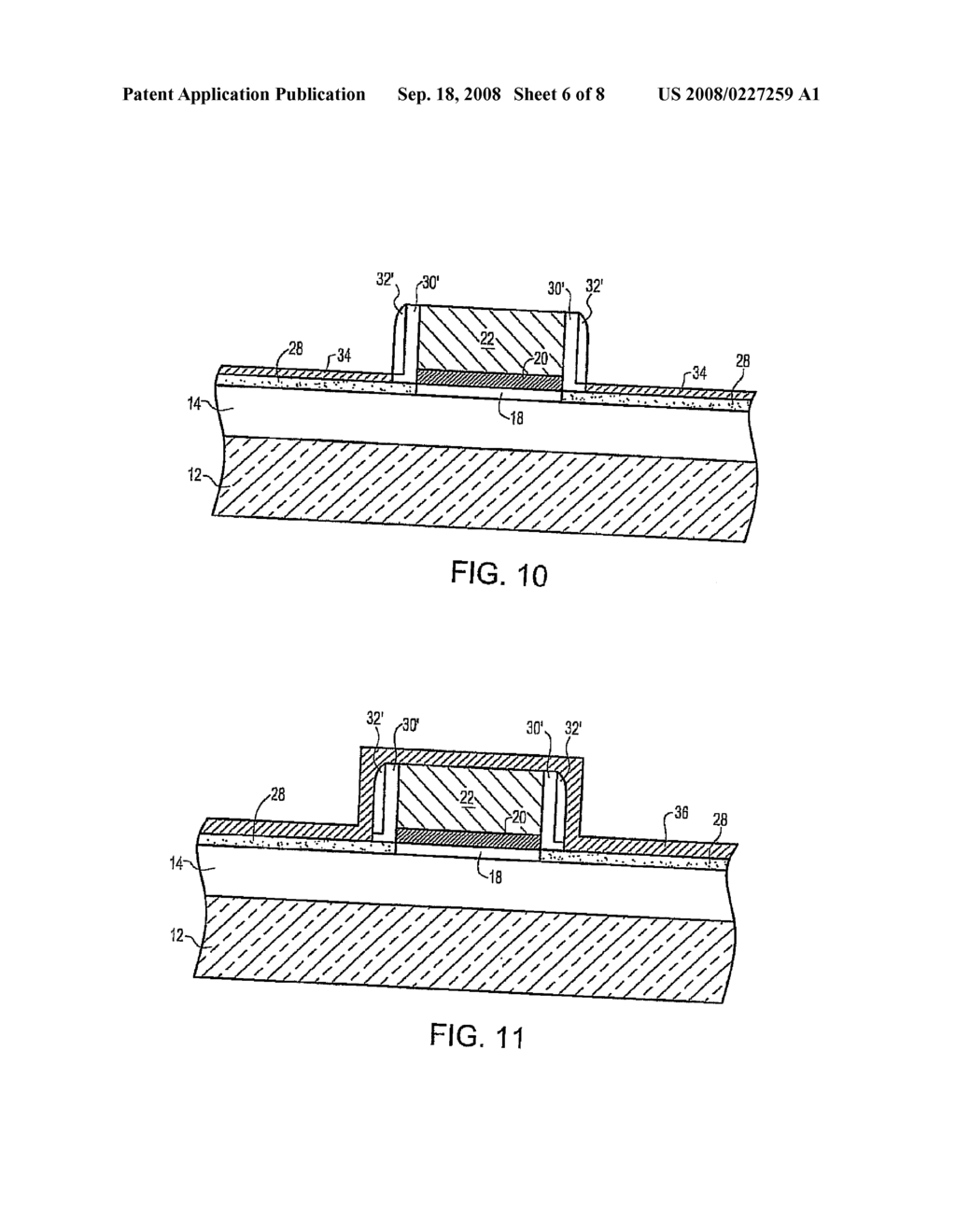 SELF-ALIGNED PROCESS FOR NANOTUBE/NANOWIRE FETs - diagram, schematic, and image 07