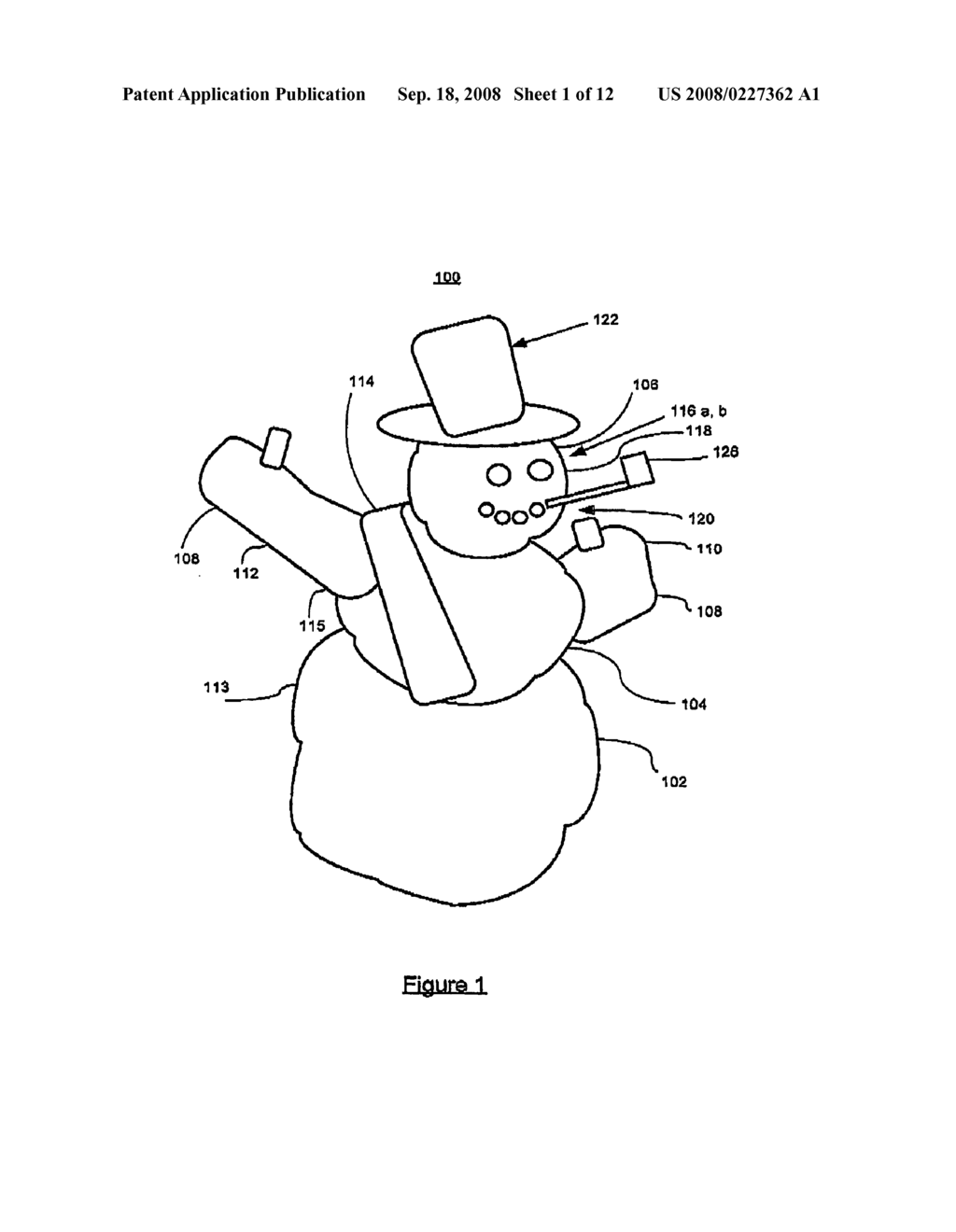 Method and apparatus for facilitating the construction of a snow man/woman - diagram, schematic, and image 02