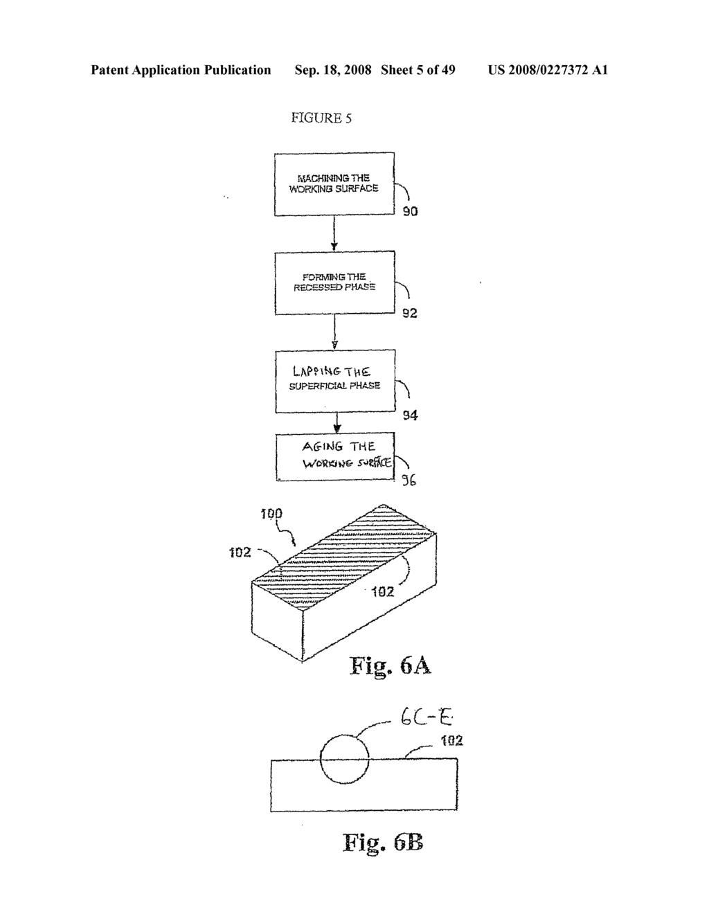 TRIBOLOGICAL SURFACE AND LAPPING METHOD AND SYSTEM THEREFOR - diagram, schematic, and image 06