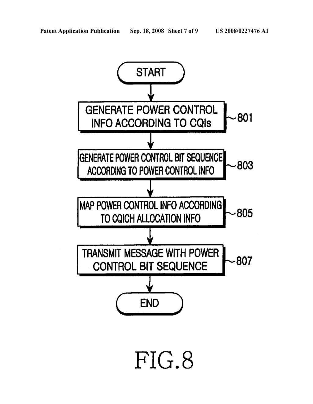 SYSTEM AND METHOD FOR CONTROLLING POWER IN A COMMUNICATION SYSTEM - diagram, schematic, and image 08